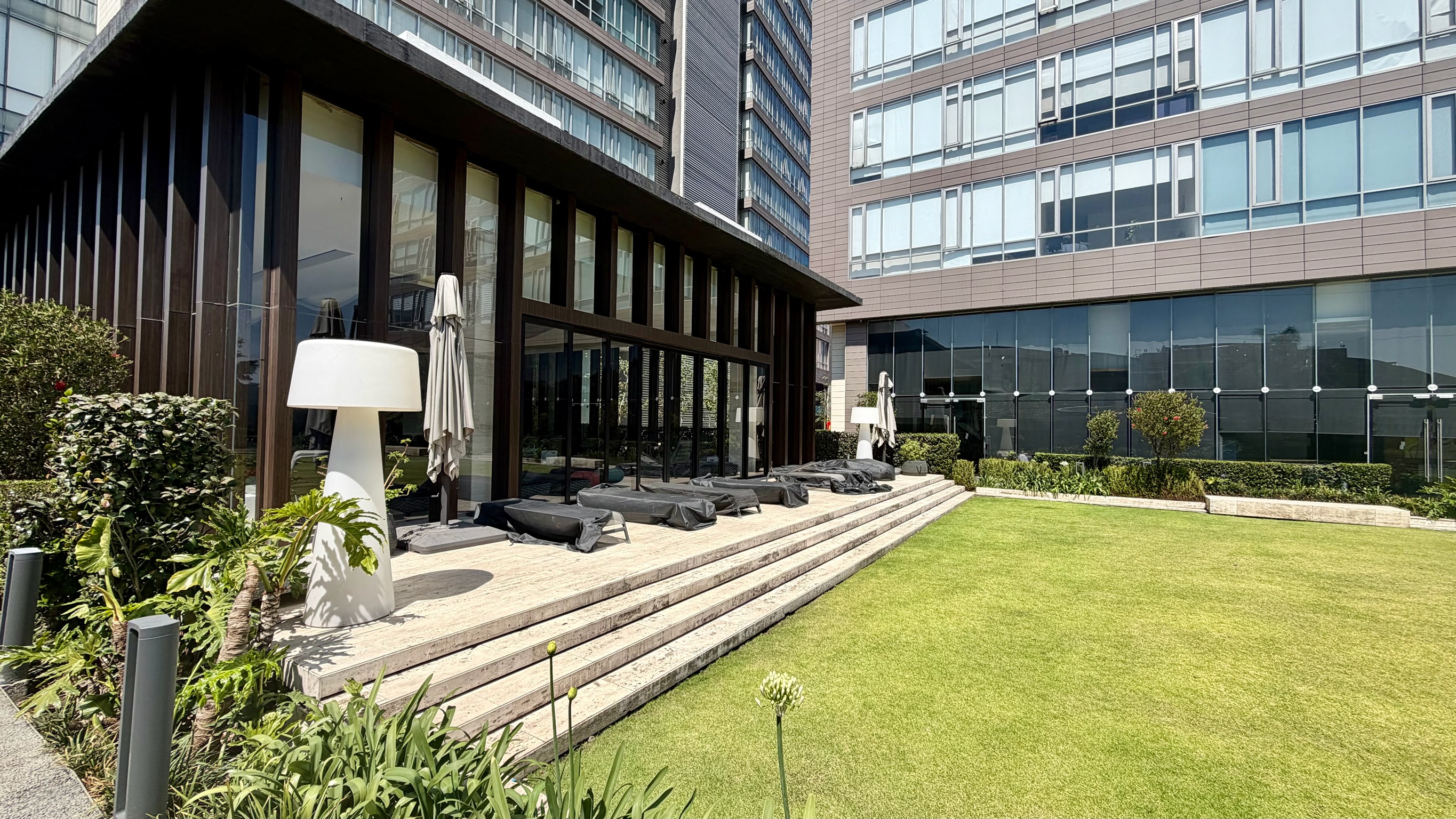 Garden area